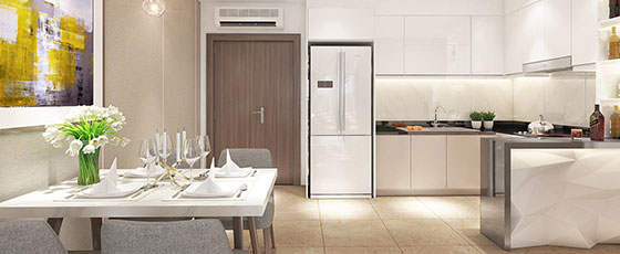 Nhà mẫu A1 - Khu vực bếp