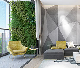 Nhà mẫu A1 - Phòng khách v2