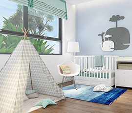 Nhà mẫu A1 - Phòng ngủ 3 v1