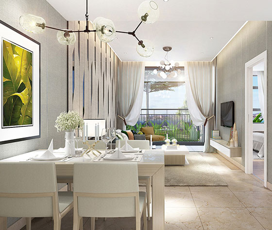 Nhà mẫu A2 - Phòng khách