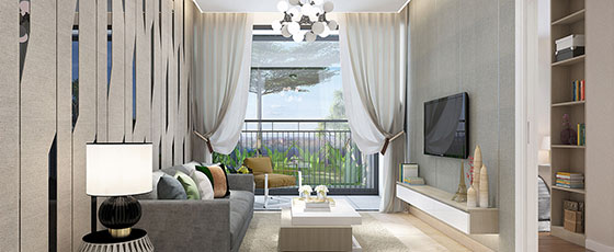 Nhà mẫu A2 - Phòng khách