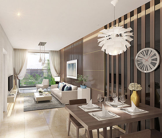 Nhà mẫu A3 - Phòng khách