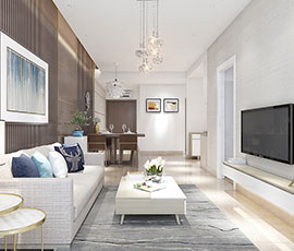 Nhà mẫu A3 - Phòng khách