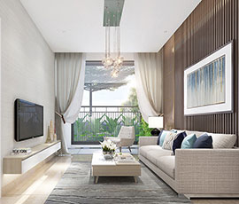 Nhà mẫu A3 - Phòng khách