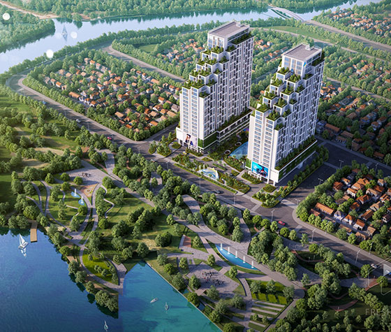 Tổng quan LuxGarden - View 1